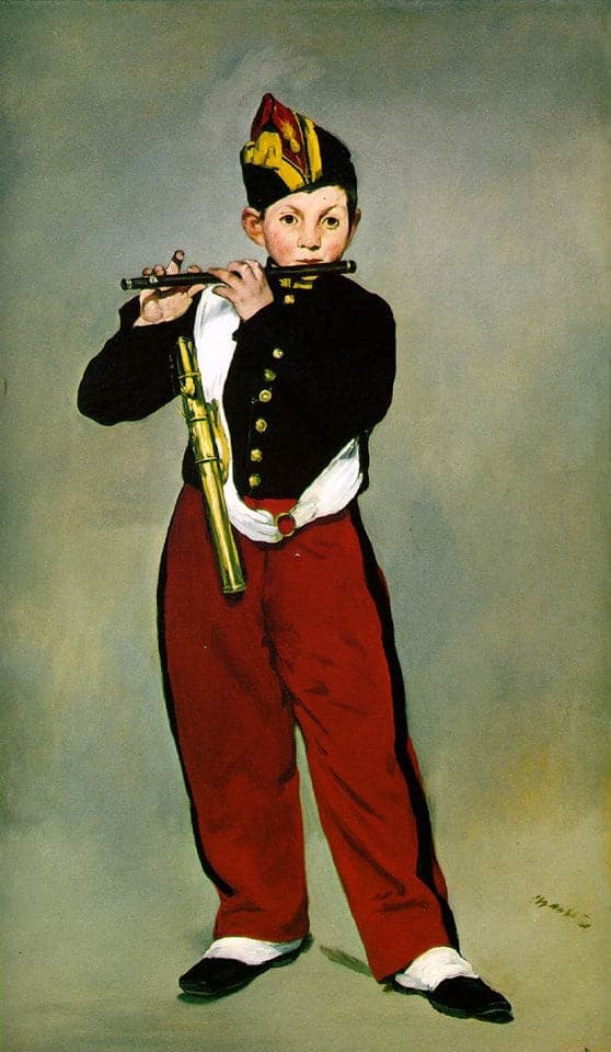 El flautista – Edouard Manet Édouard Manet 70x120