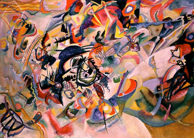 Composición VII – Vassily Kandinsky Cuadros Populares 105x70