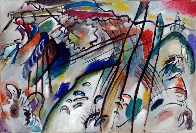 Improvisación 28 (segunda versión) – Vassily Kandinsky Vasili Kandinski 105x70