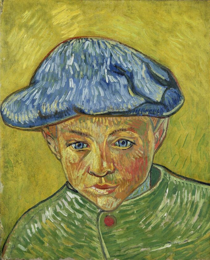 Retrato de Camille Roulin – Van Gogh Vincent Van Gogh 70x85