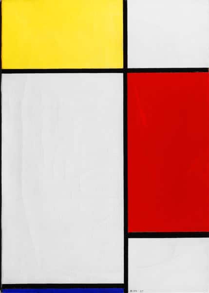 Composición 1927 – Mondrian Piet Mondrian 70x105