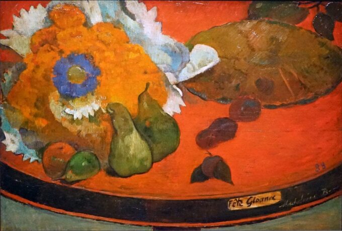 Fiesta gloanec – Paul Gauguin Paul Gauguin 105x70