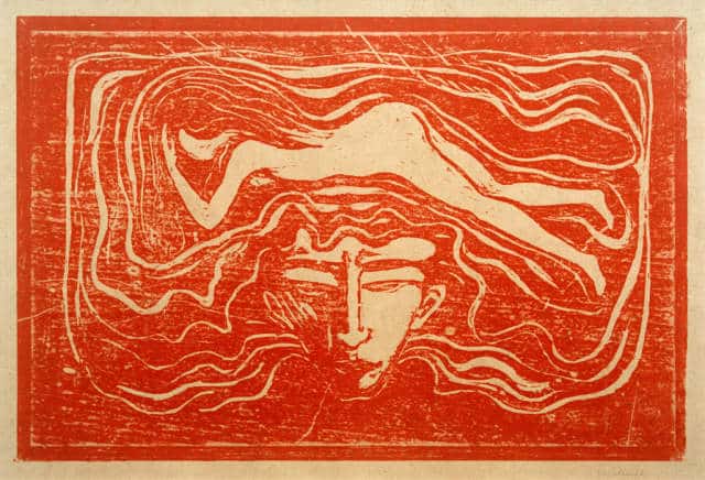 El interior del cerebro masculino – Edvard Munch Edvard Munch 105x70