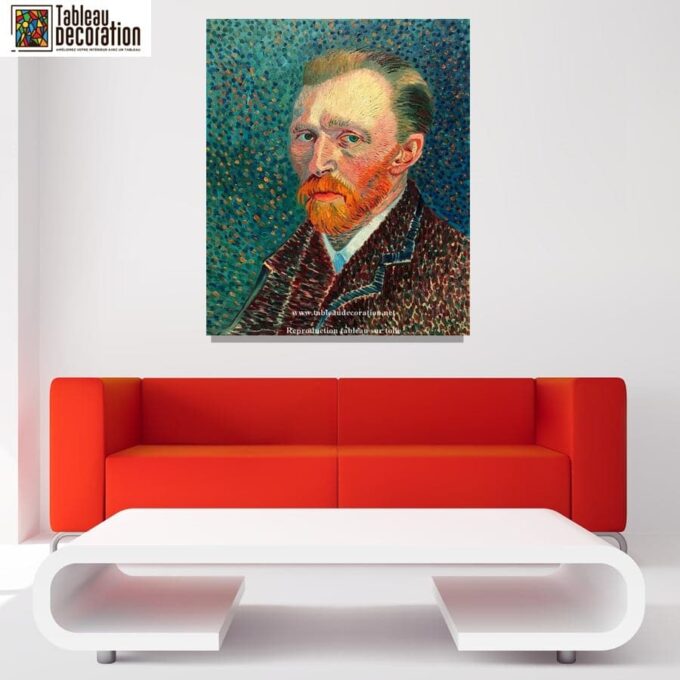 Retrato de Van Gogh en Tableau Vincent Van Gogh 70x85 2