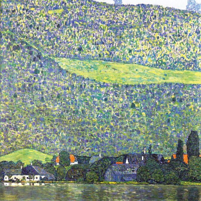 Litzlberg en el lago Attersee 1915 – Gustav Klimt Gustav Klimt