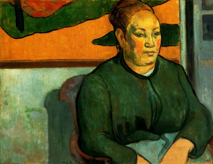 Retrato de Madame Roulin – Paul Gauguin Paul Gauguin 85x75