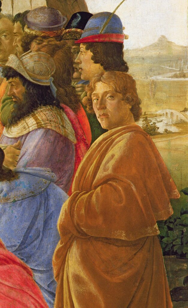 Detalle de la Adoración de los Magos – Sandro Botticelli Sandro Botticelli 70x105