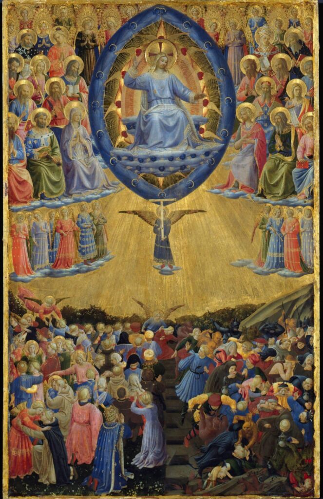 El Juicio Final (altar alado, panel central) – Sandro Botticelli Sandro Botticelli 70x105