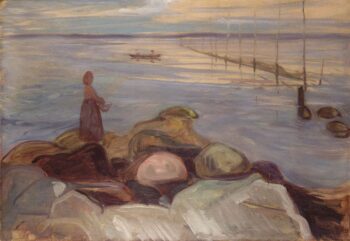 «En la costa – Edvard Munch» Edvard Munch