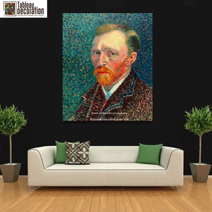 Retrato de Van Gogh en Tableau Vincent Van Gogh 70x85 4