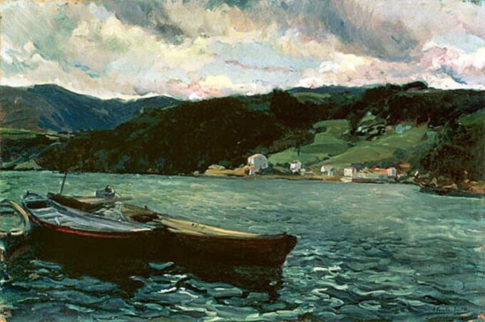 Estuario del Nalón, Asturias – Sorolla Joaquín Sorolla 105x70