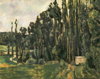 Álamos – Paul Cézanne Paul Cézanne