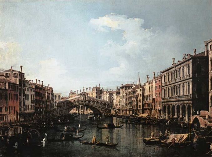 El Puente de Rialto del sur – Giovanni Antonio Canal Giovanni Antonio Canal 85x75