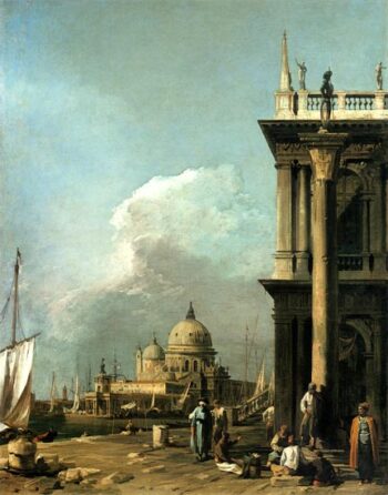 «Entra por el Gran Canal hacia la Piazzetta – Giovanni Antonio Canal» Giovanni Antonio Canal