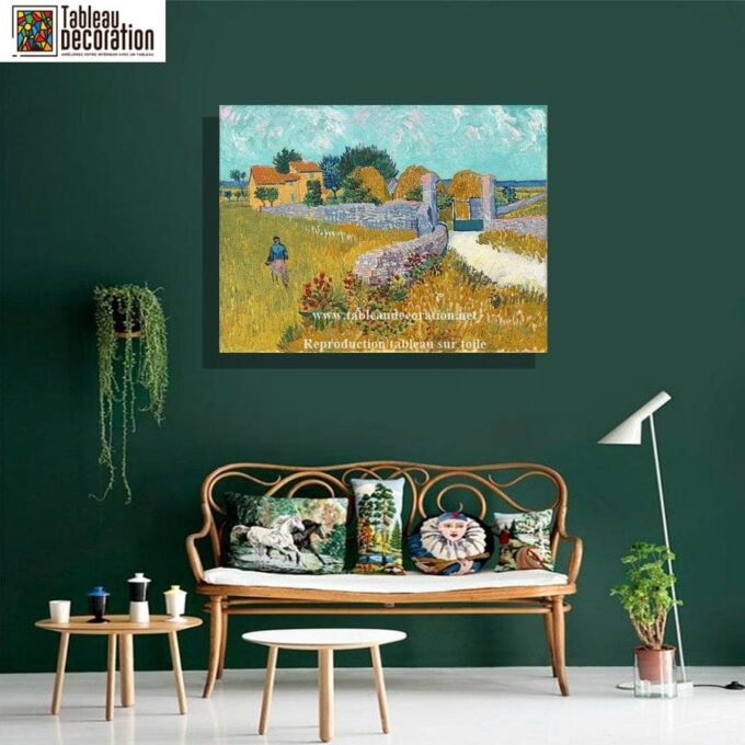 Granja en Provenza – Van Gogh Vincent Van Gogh 85x75 2