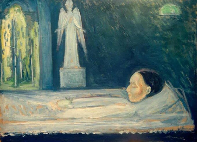 Ángel de la muerte – Edvard Munch Edvard Munch 105x70