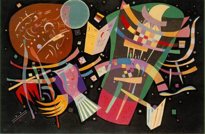 Composición X – Vassily Kandinsky Vasili Kandinski 105x70