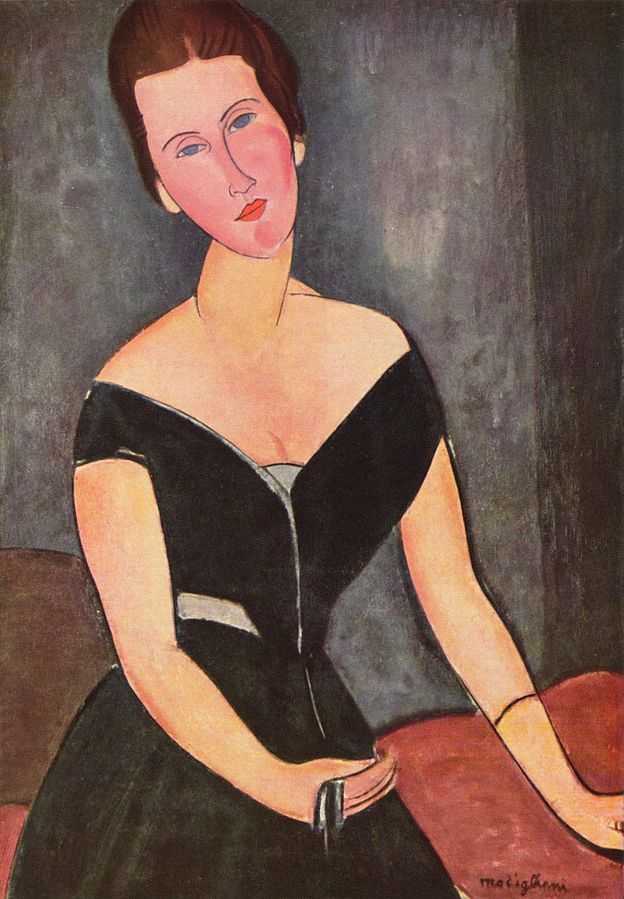 Retrato de Madame Cécile Van Muyden – Amedeo Modigliani Amedeo Modigliani