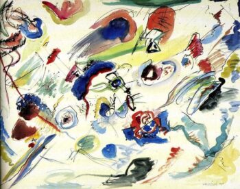 Acuarela abstracta – Vassily Kandinsky Vasili Kandinski