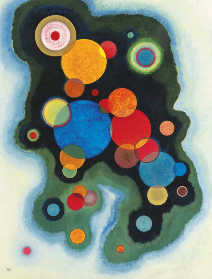 Impulso profundo – Vassily Kandinsky Vasili Kandinski 70x85