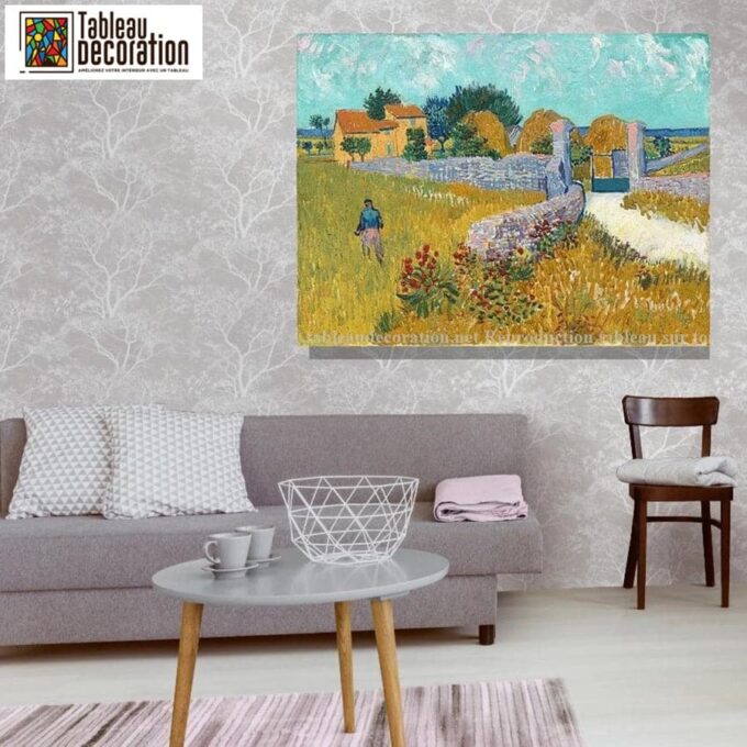 Granja en Provenza – Van Gogh Vincent Van Gogh 85x75 4