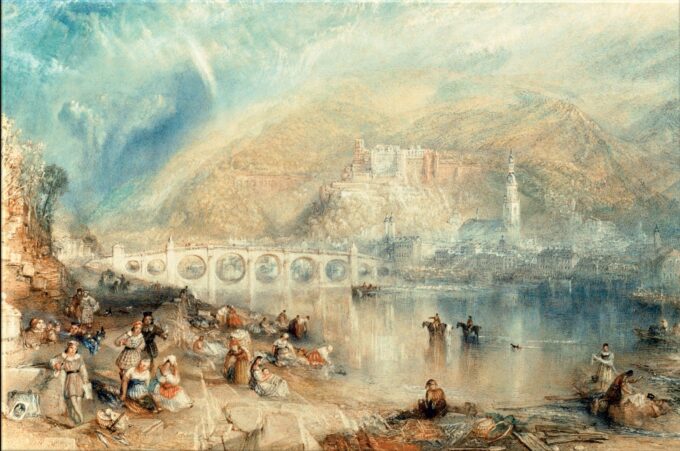 Heidelberg con el arco iris – William Turner William Turner 105x70