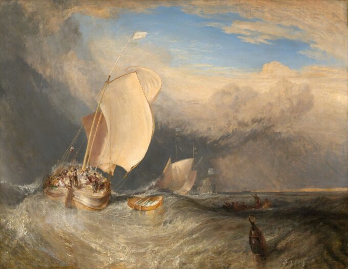 Barcos de pesca – William Turner William Turner 85x75