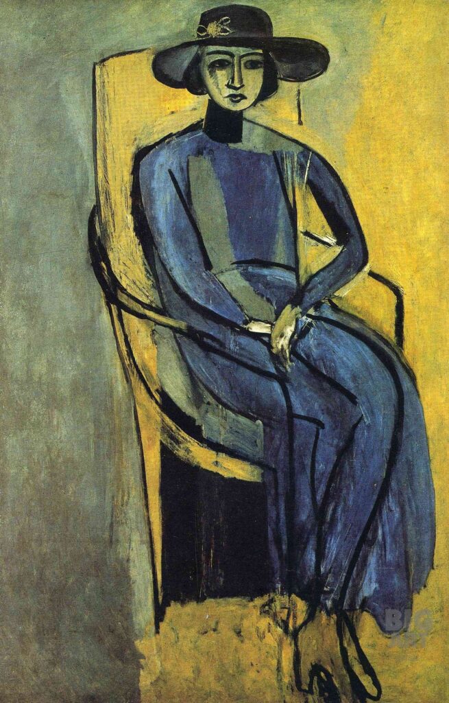 Retrato de Greta Prozor – Matisse Henri Matisse 70x105