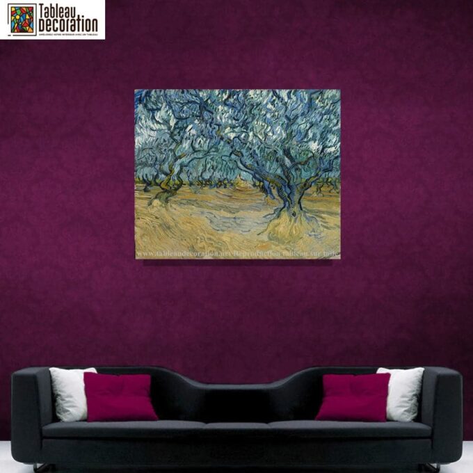 El Campo de Olivos – Van Gogh Vincent Van Gogh 85x75 5