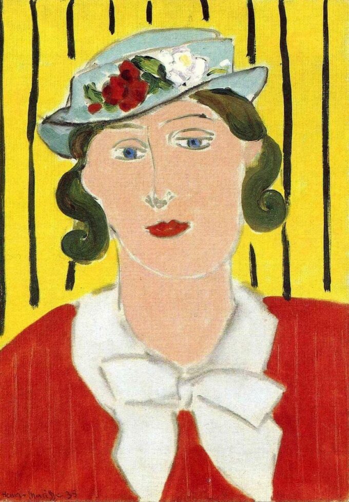 Sombrero con rosas – Matisse Henri Matisse 70x105