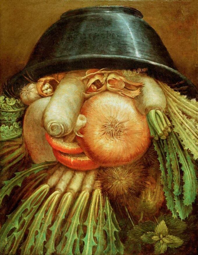 El horticultor – Arcimboldo Giuseppe Arcimboldo