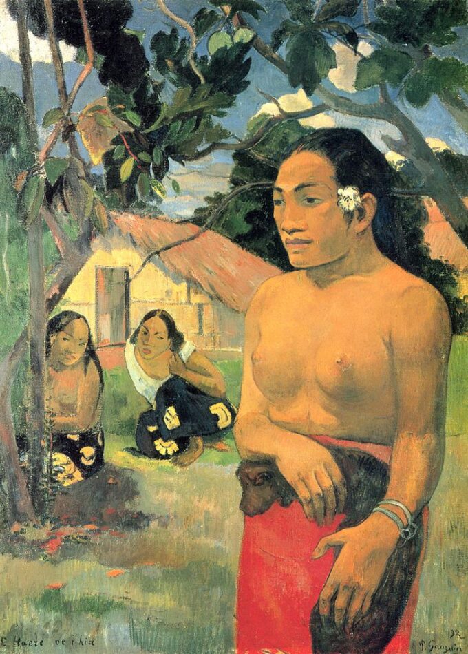 Eres cuánto – Paul Gauguin Paul Gauguin 70x105