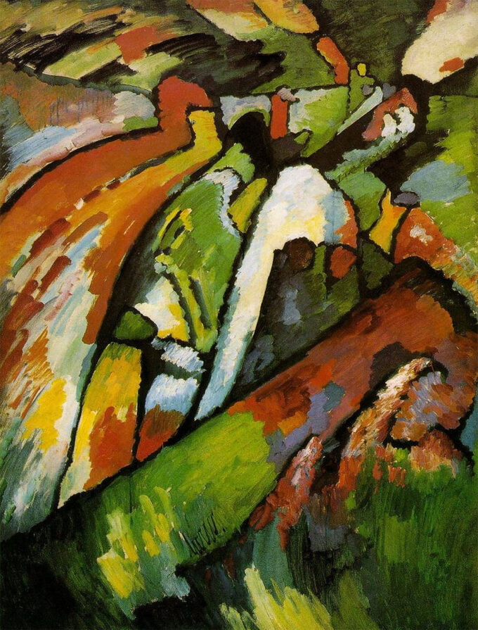 Improvisación 7 – Vassily Kandinsky Vasili Kandinski 70x85