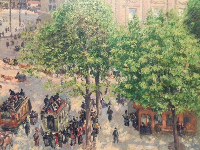 Lugar del teatro en París – Camille Pissarro Camille Pissarro 85x75