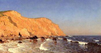 Acantilados de arcilla sobre la Tierra de Nadie – Sanford Robinson Gifford Sanford Robinson Gifford