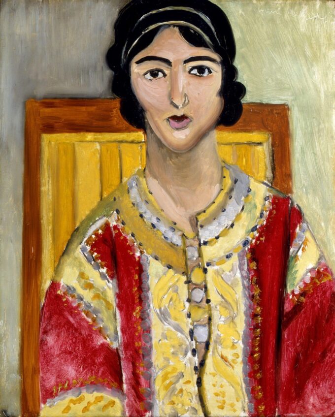 La chaqueta roja 1917 – Matisse Henri Matisse 70x85