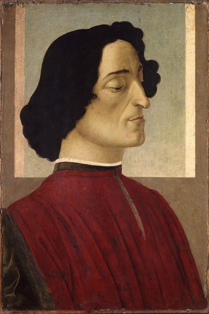 Retrato de Giuliano de Médicis – Sandro Botticelli Sandro Botticelli 70x105