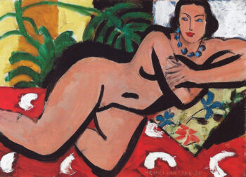 «No me acuesto con ojos azules – Matisse» Henri Matisse