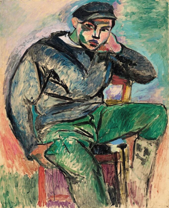 El joven marinero I – Matisse Henri Matisse 70x85