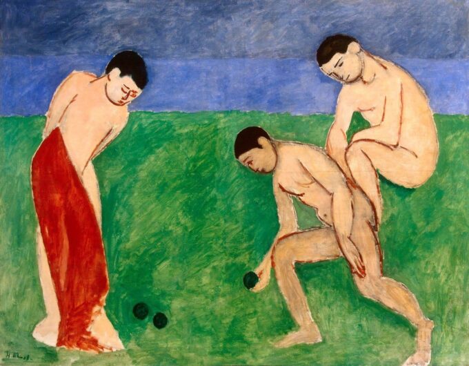 Juego de bolas – Matisse Henri Matisse 85x75