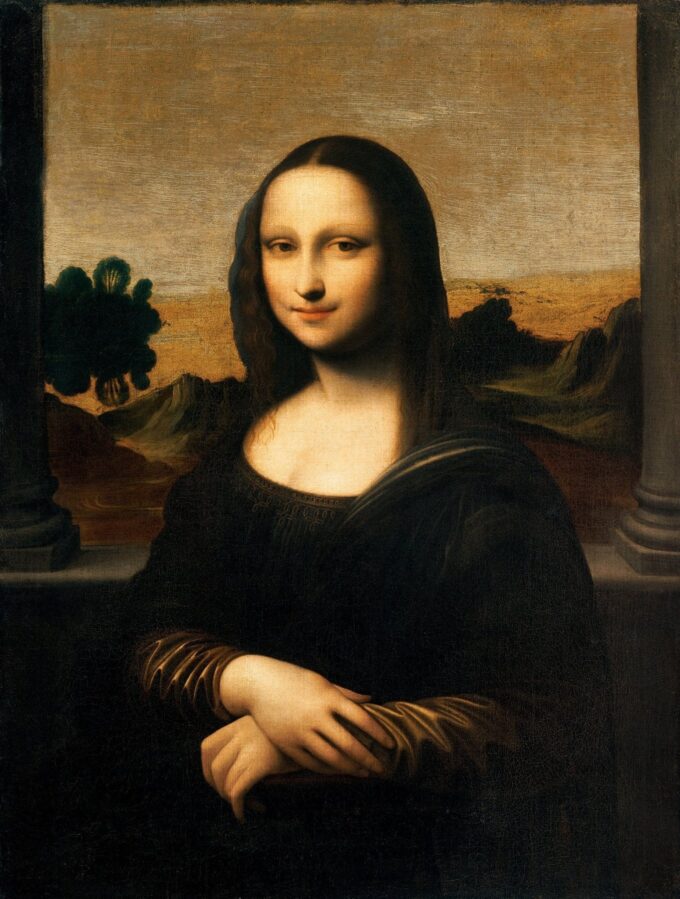 Mona Lisa de Isleworth – Leonardo da Vinci Leonardo da Vinci 70x85