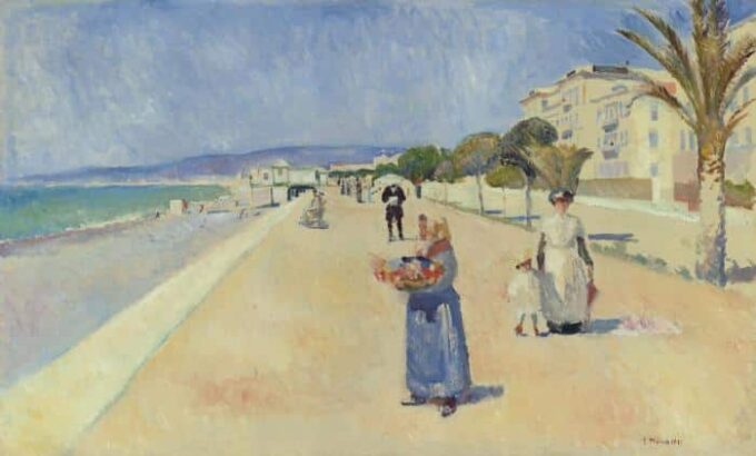 Paseo de los Ingleses, Niza – Edvard Munch Edvard Munch 120x70