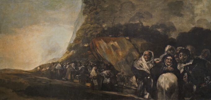 Peregrinaje a la fuente de San Isidro – Francisco de Goya Francisco de Goya 140x70