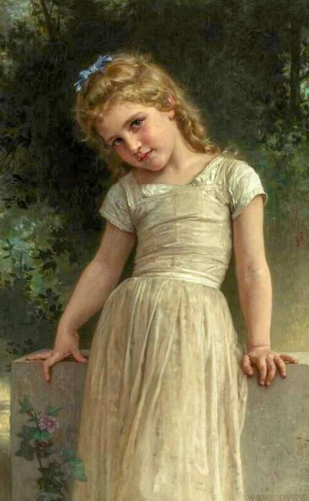 El travieso – William Bouguereau William Bouguereau 70x105