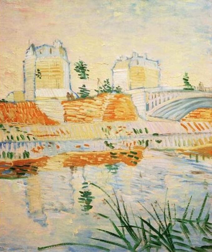 Puente de Clichy – Van Gogh Vincent Van Gogh 70x85