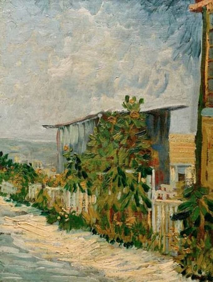 Refugio en Montmartre – Van Gogh Vincent Van Gogh 70x105