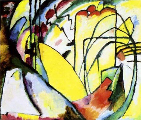 Improvisación 10 – Vassily Kandinsky Vasili Kandinski 85x75