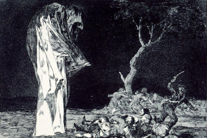 La locura del miedo – Francisco de Goya Francisco de Goya 105x70