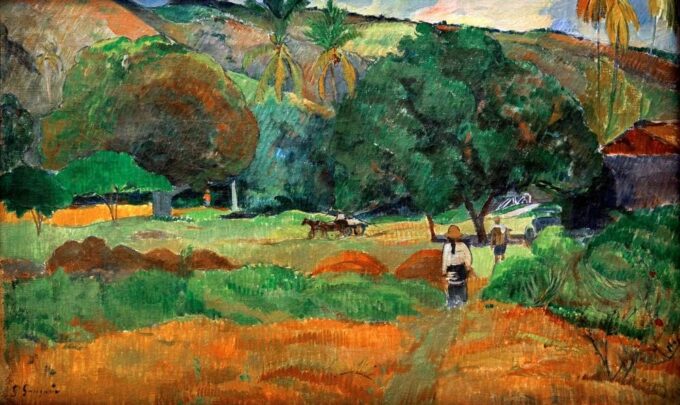 El valle – Paul Gauguin Paul Gauguin 120x70