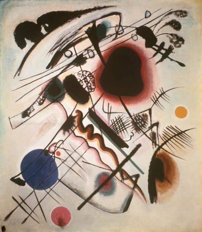 Tache negra – Vassily Kandinsky Vasili Kandinski 70x70